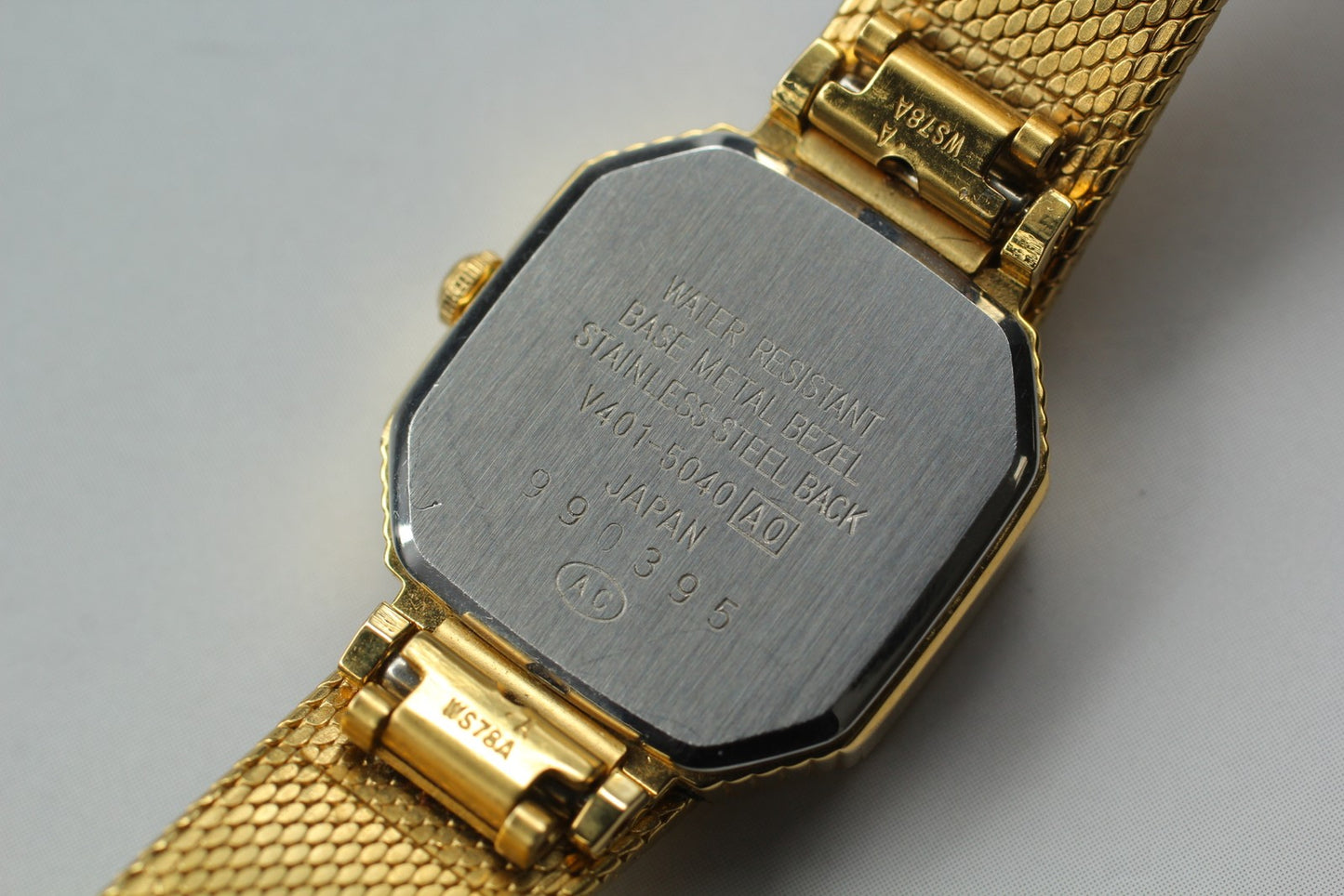 Vtg.1989 [N MINT] SEIKO ALBA ESTATE V401-5040 Bracelet Quartz Ladies Watch JAPAN