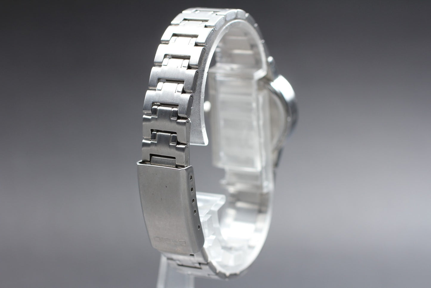Vtg [N MINT] CASIO LTP-1177 24mm Pink Bracelet Quartz Ladies Watch From JAPAN