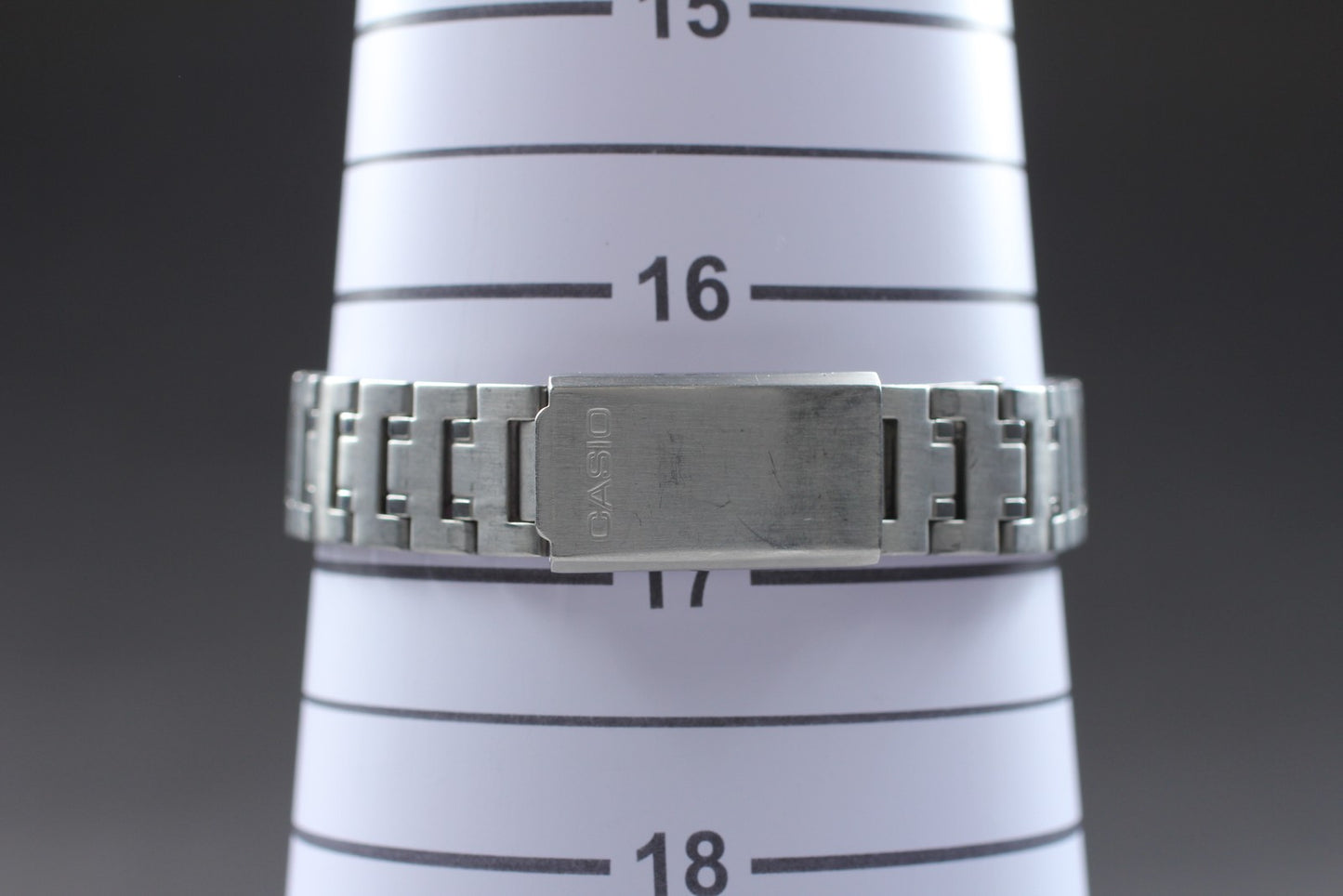 Vtg [N MINT] CASIO LTP-1177 24mm Pink Bracelet Quartz Ladies Watch From JAPAN
