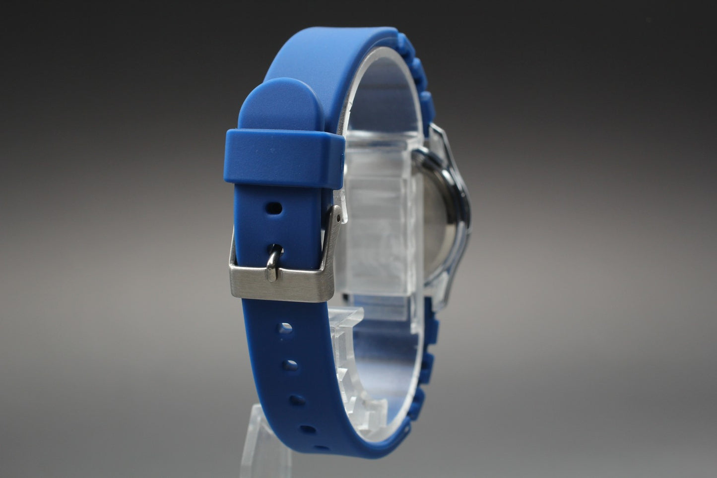 Vtg.1999 [N MINT] SEIKO ALBA V501-0CG0 Round Blue Quartz Men's Watch From JAPAN