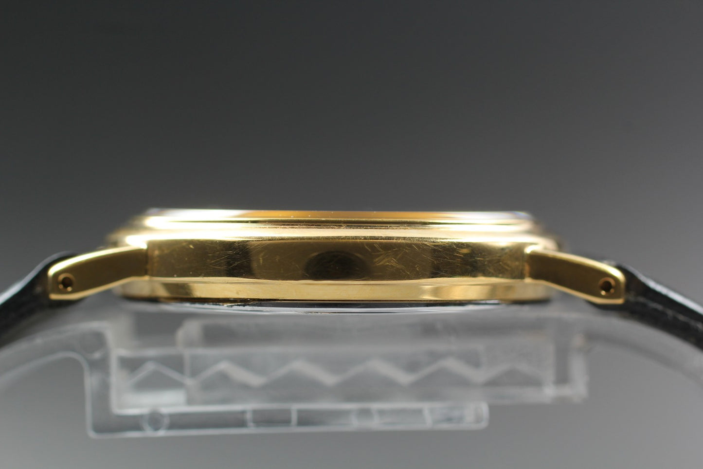 Vtg.1999 [N MINT] SEIKO 7N01-HZA0 Round 32mm Gold Quartz Men's Watch From JAPAN