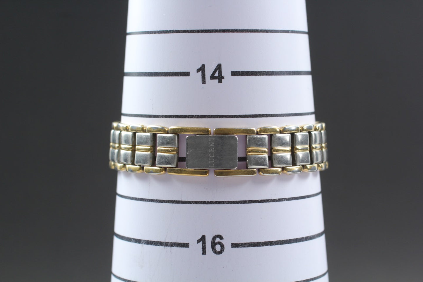 Vtg.1994 [N MINT] Seiko Lucent 4N21-0610 22mm Two tone Quartz Ladies Watch JAPAN