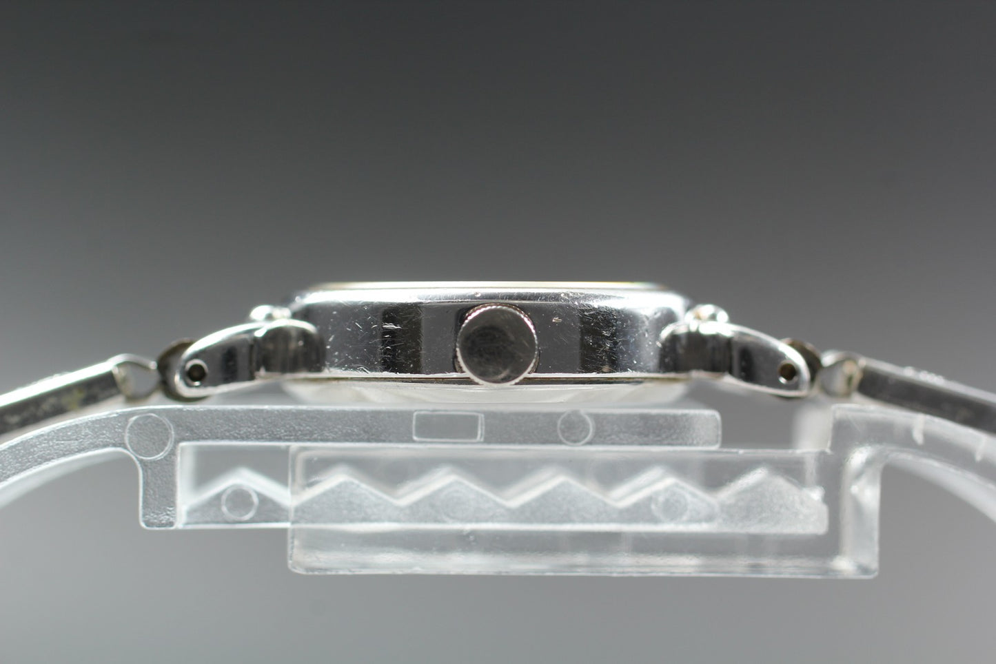 Vtg.1989[N MINT] SEIKO 1400-0500 Silver 19mm Bracelet Quartz Ladies Watch JAPAN