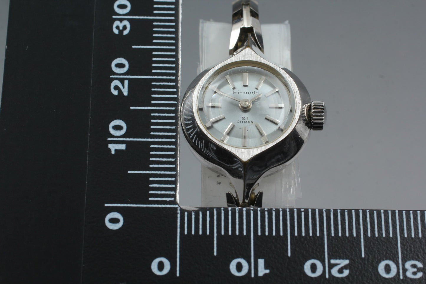 Vtg.1978 [N MINT] CITIZEN Hi-mode HMOQ1304 Bracelet Manual Ladies Watch JAPAN