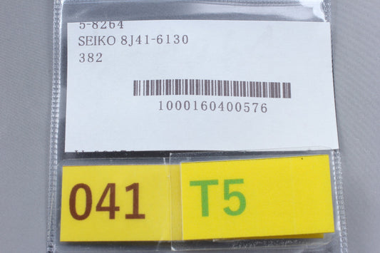 Vtg.1987 [N MINT] SEIKO DOLCE 8J41-6130 Roman Shell Quartz Men's Watch JAPAN