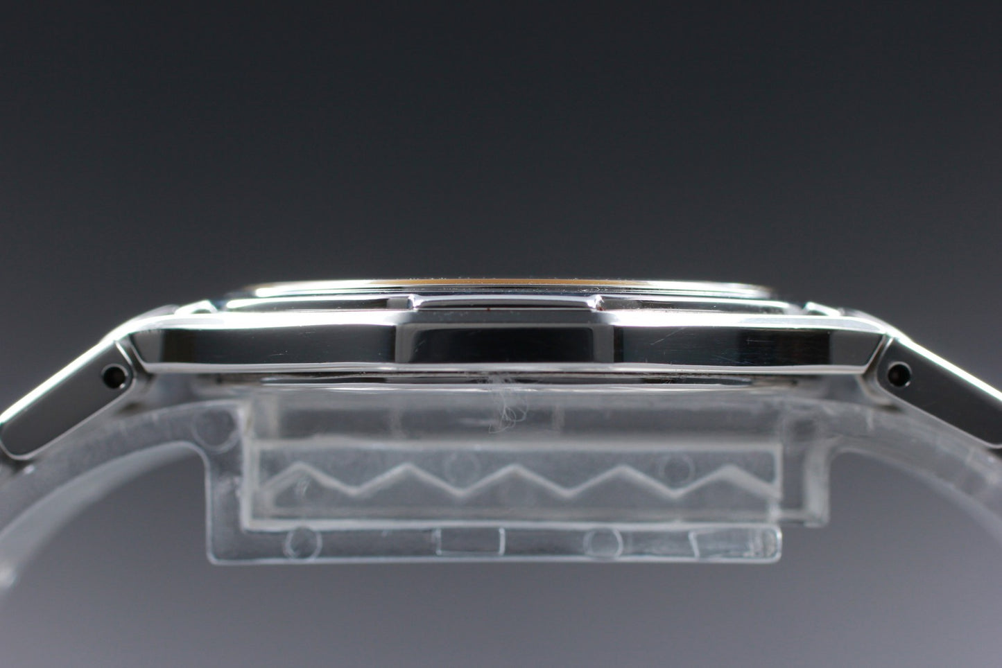 Vtg.1987 [N MINT] SEIKO DOLCE 8J41-6130 Roman Shell Quartz Men's Watch JAPAN