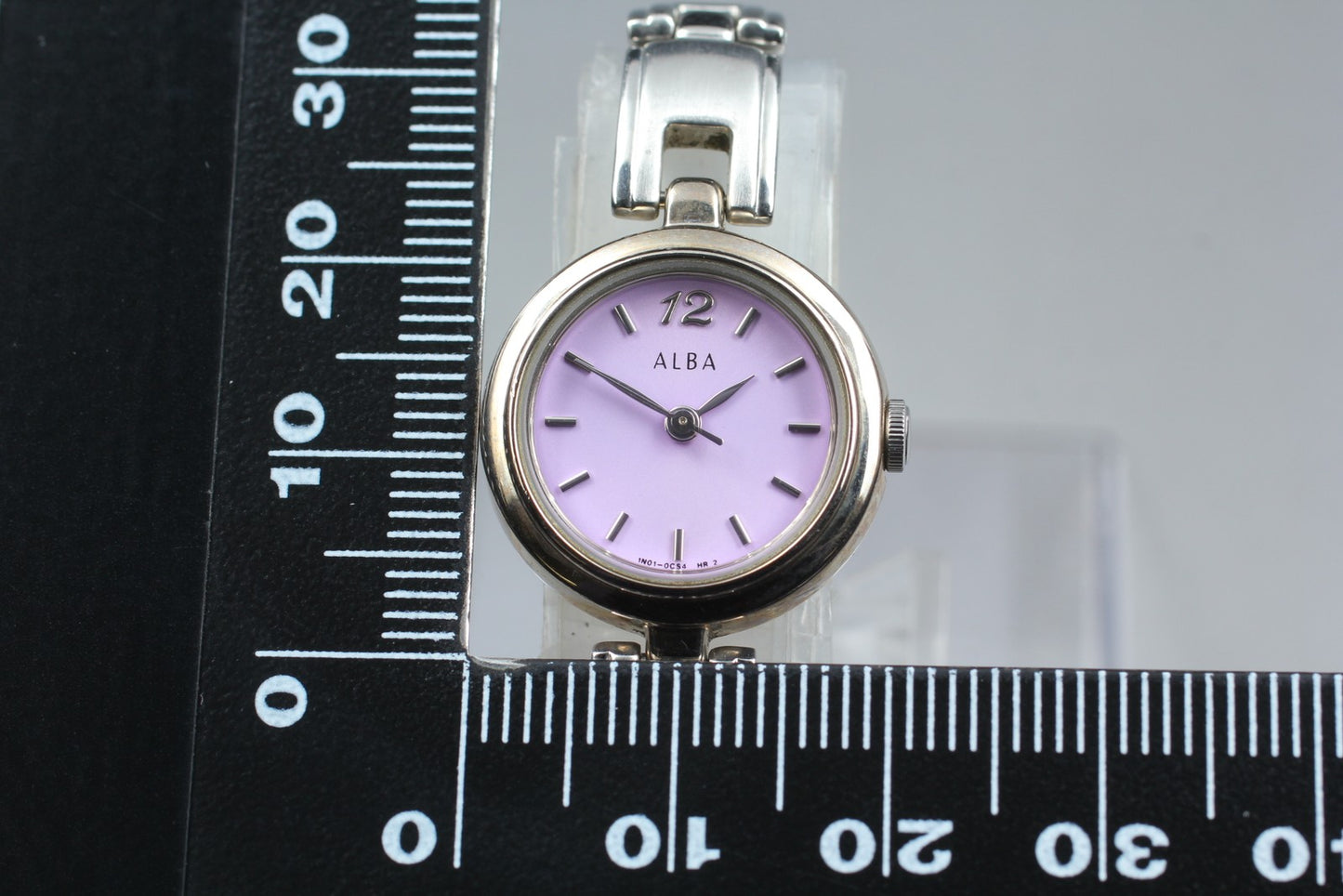 Vtg.1993 [N MINT] SEIKO Alba 1N01-0BE0 20mm Bracelet Quartz Ladies Watch JAPAN