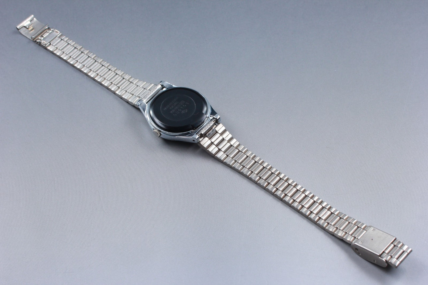 Vtg.1990 [N MINT] SEIKO ALBA V811-0460 Silver 26mm Quartz Ladies Watch JAPAN