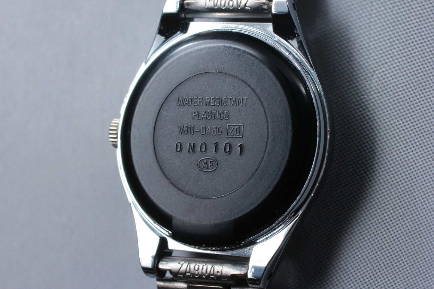 Vtg.1990 [N MINT] SEIKO ALBA V811-0460 Silver 26mm Quartz Ladies Watch JAPAN