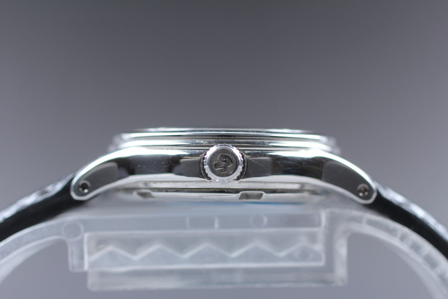 Near MINT Grand Seiko 4J51-0AA0 White Round 24.5mm Quartz Ladies Watch JAPAN