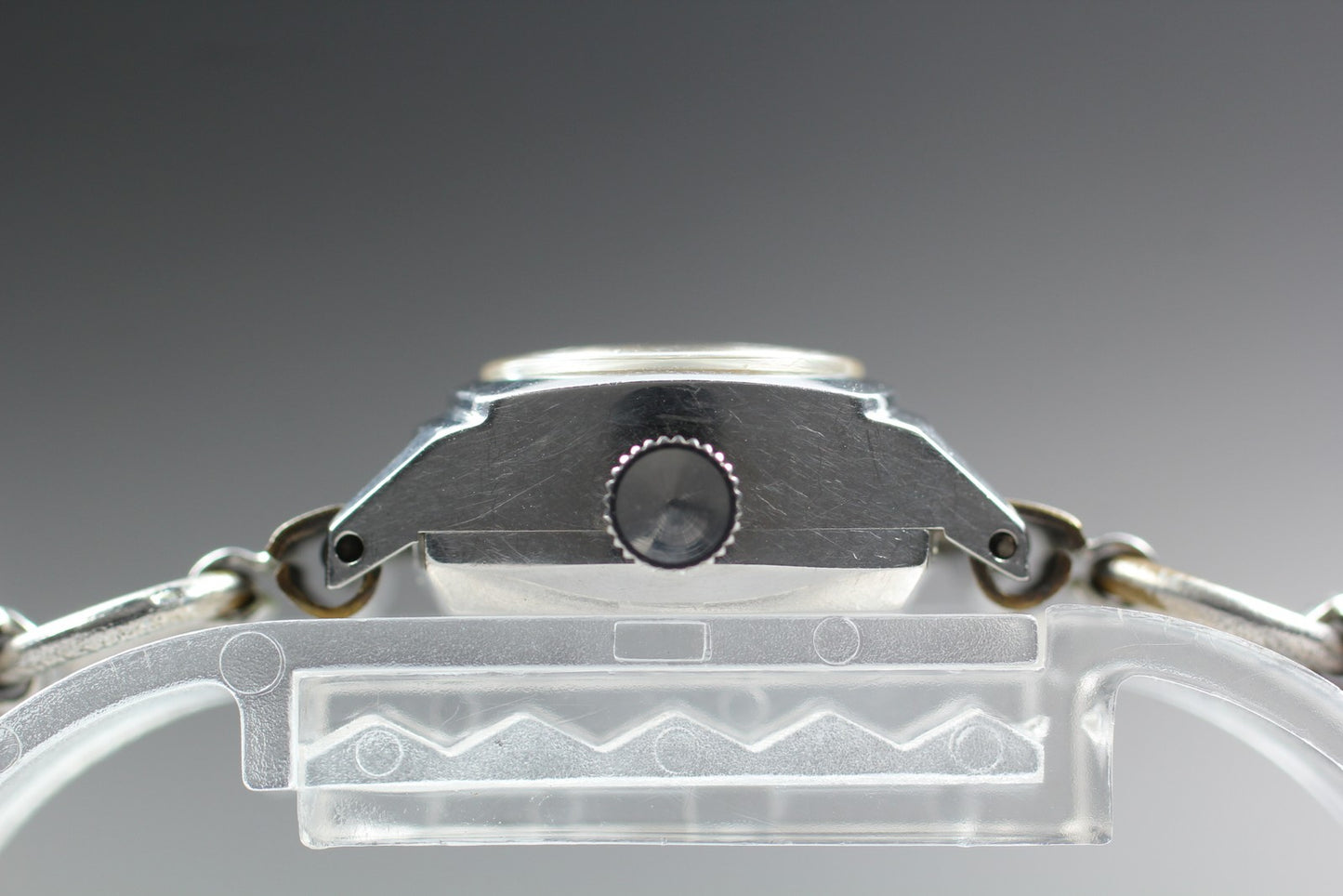 Vtg.1974 [N MINT] SEIKO 29-703 Cut-Glass 15mm Bracelet Manual Ladies Watch JAPAN