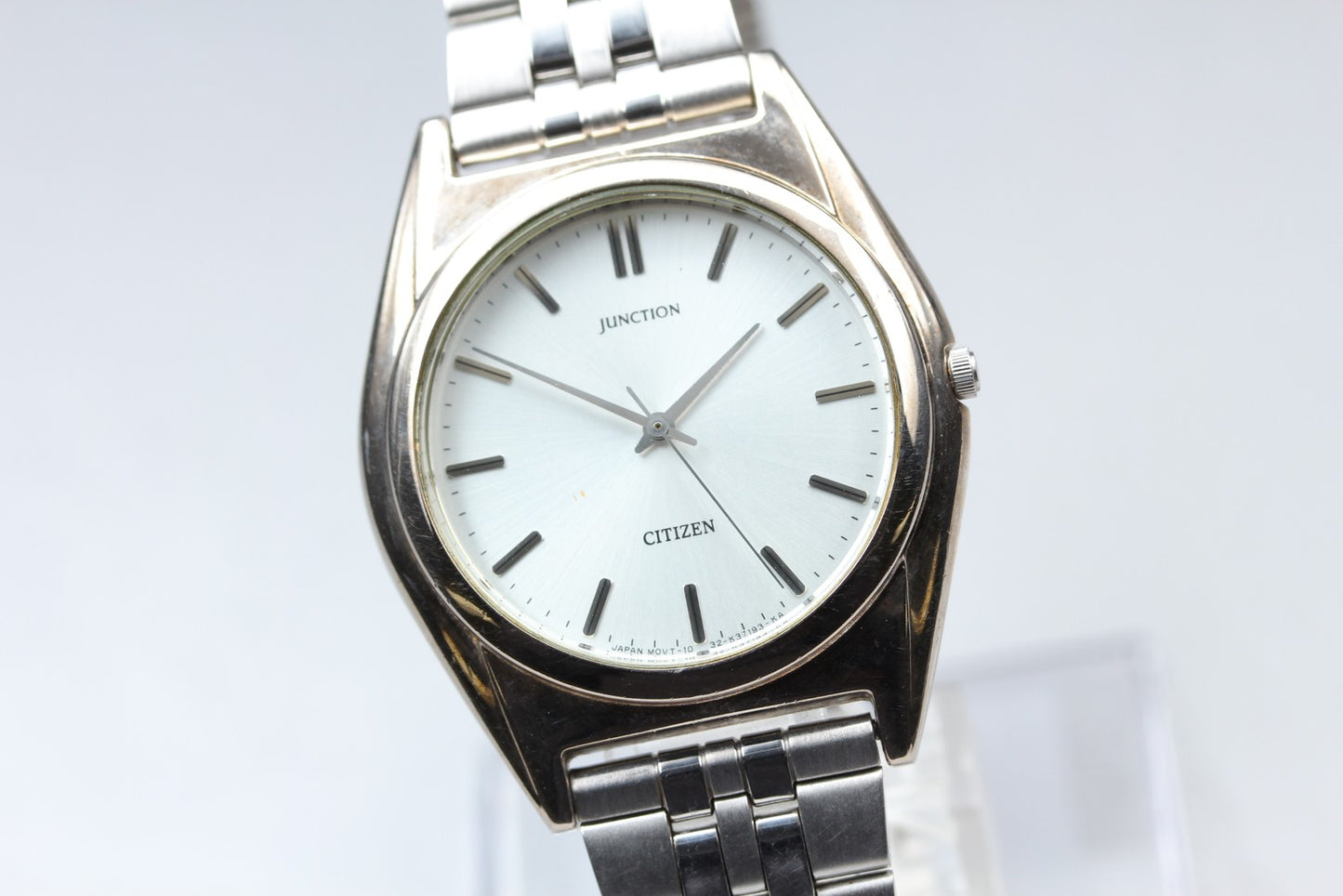 Vtg. 1989[N MINT] CITIZEN JUNCTION 1032-K11821 Bracelet Quartz Men's Watch JAPAN