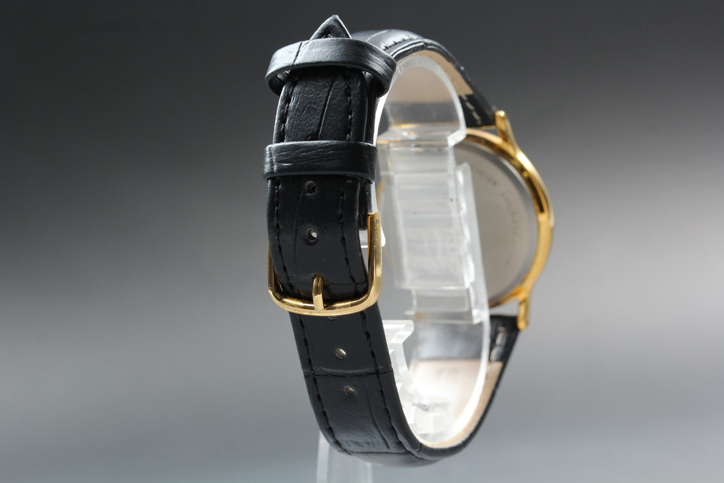 Vtg.1996 [ N MINT ] SEIKO ALBA V501-6K80 33mm Gold Quartz Men's Watch JAPAN
