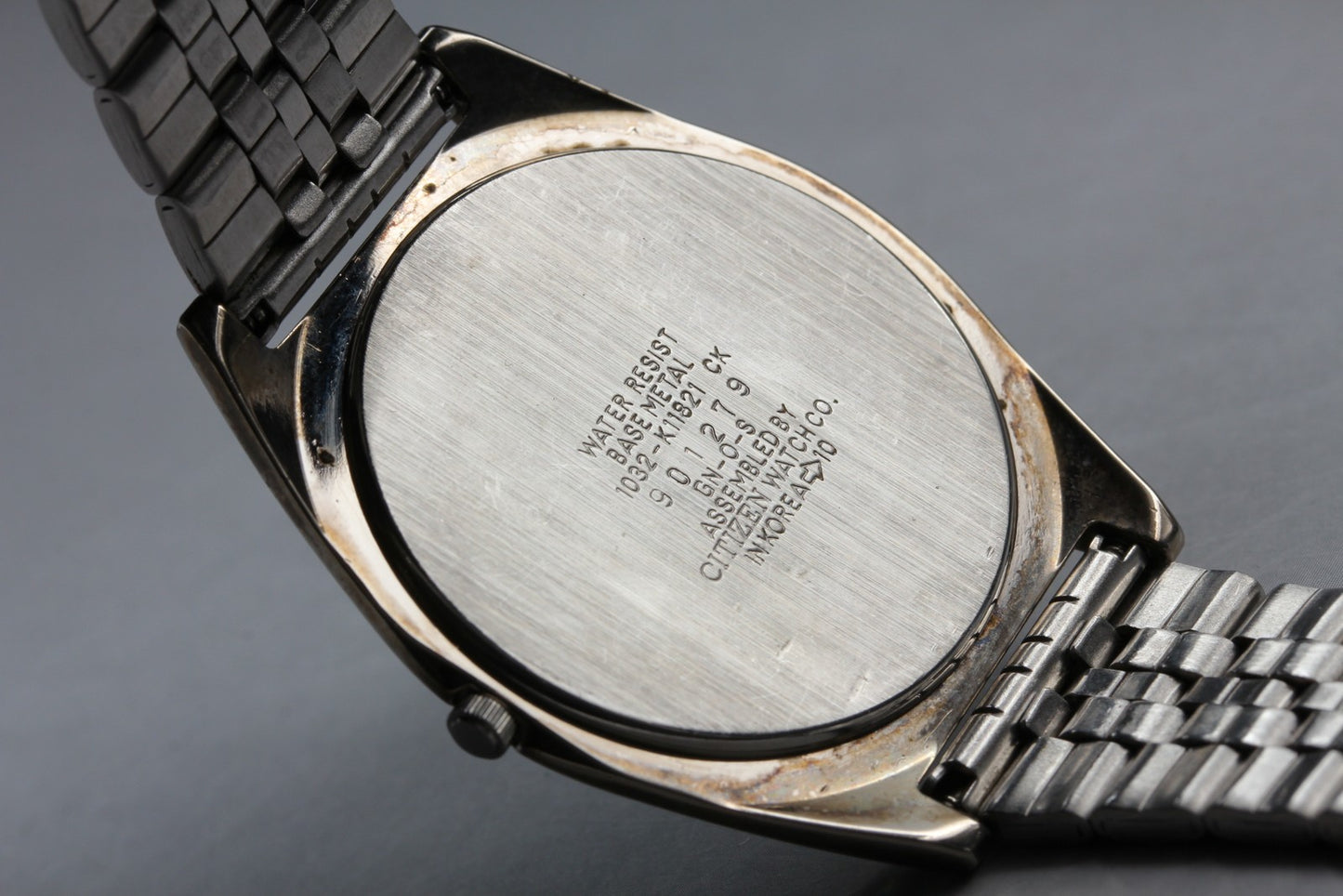 Vtg. 1989[N MINT] CITIZEN JUNCTION 1032-K11821 Bracelet Quartz Men's Watch JAPAN