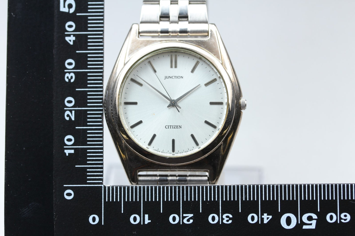 Vtg. 1989[N MINT] CITIZEN JUNCTION 1032-K11821 Bracelet Quartz Men's Watch JAPAN