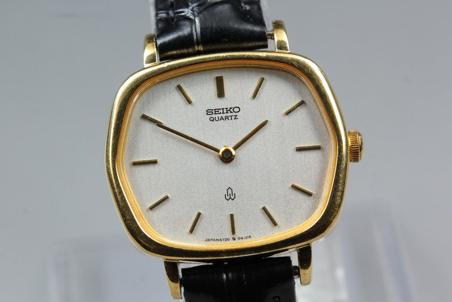 Vtg. 1988 [N MINT] SEIKO 4720-5120 Hexagon 27mm Quartz Ladies Watch From JAPAN