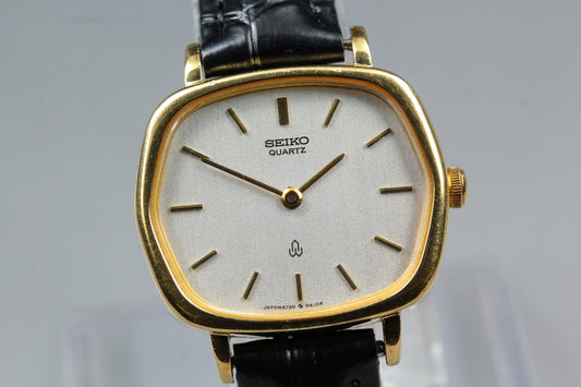 Vtg. 1988 [N MINT] SEIKO 4720-5120 Hexagon 27mm Quartz Ladies Watch From JAPAN