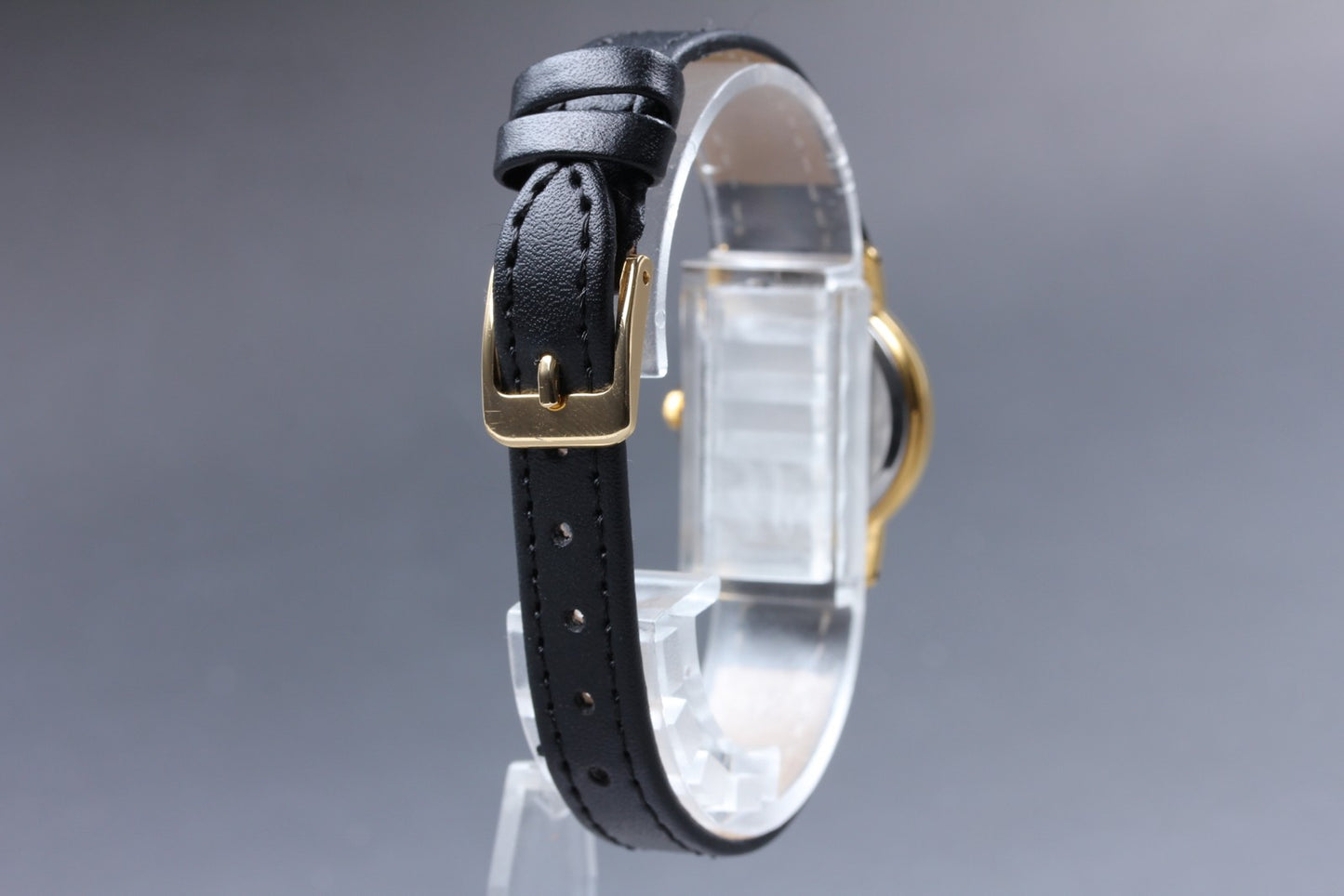 Vtg.1985[ N MINT ] SEIKO SPIRIT 1F21-0H70 23.5mm Gold Quartz Ladies Watch JAPAN