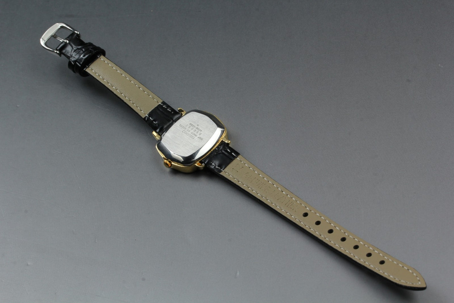 Vtg. 1988 [N MINT] SEIKO 4720-5120 Hexagon 27mm Quartz Ladies Watch From JAPAN