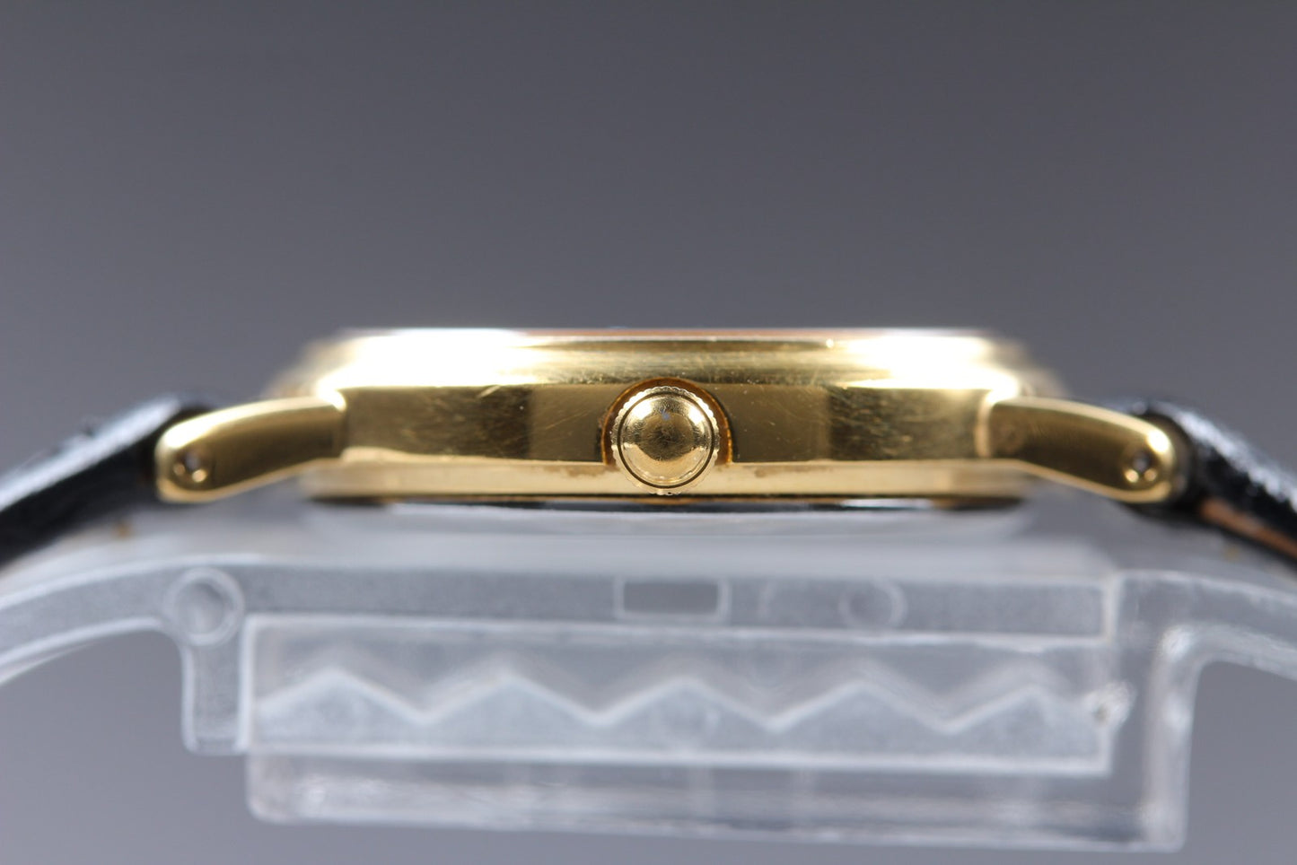 Vtg.1985[ N MINT ] SEIKO SPIRIT 1F21-0H70 23.5mm Gold Quartz Ladies Watch JAPAN