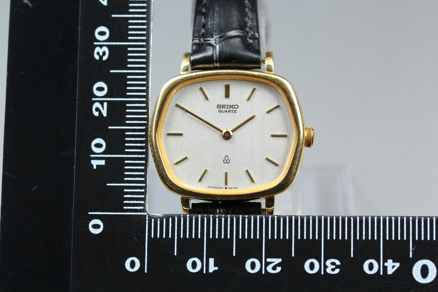 Vtg. 1988 [N MINT] SEIKO 4720-5120 Hexagon 27mm Quartz Ladies Watch From JAPAN