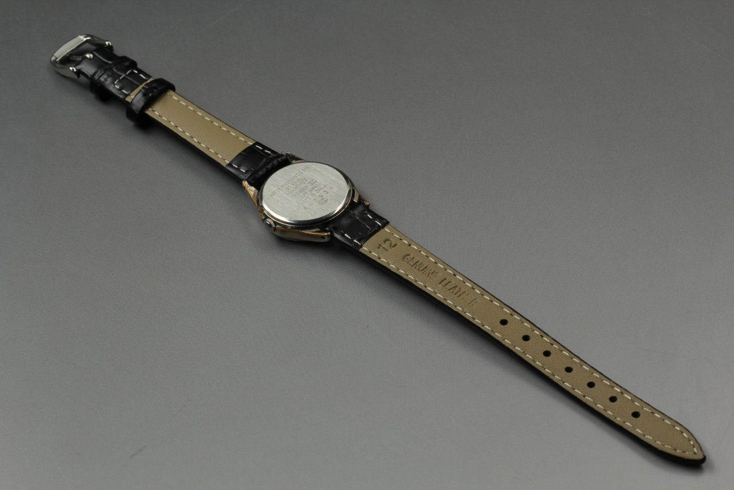 Vtg. 1994[N MINT] SEIKO ALBA V782-0500 Day 25mm Silver Quartz Ladies Watch JAPAN