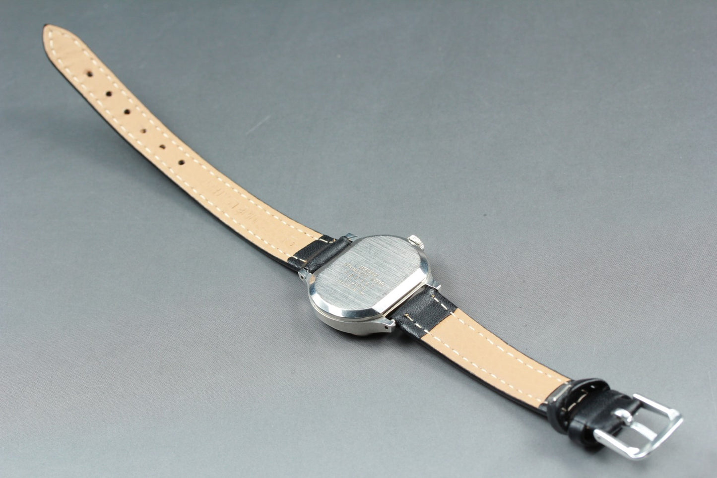 Vtg. [N MINT] SEIKO Socie 11-4020 Roman 28mm Silver Manual Ladies Watch JAPAN