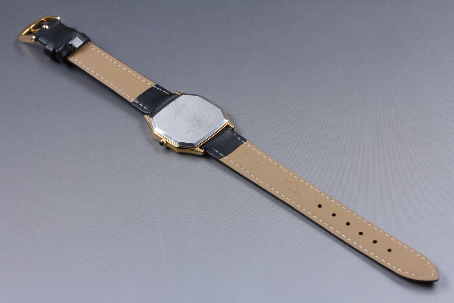 Vtg. 1984 [N MINT ] SEIKO Dolce 9521-5130 Octagon Gold Quartz Men's Watch JAPAN