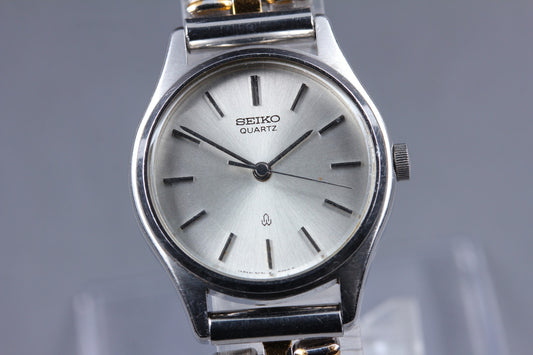 Vtg. 1989[N MINT] SEIKO 2621-0080 Bracelet 25mm Silver Quartz Ladies Watch JAPAN