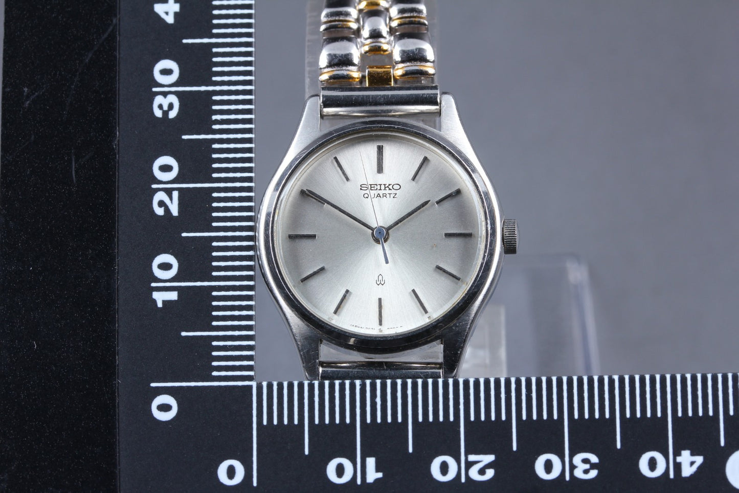 Vtg. 1989[N MINT] SEIKO 2621-0080 Bracelet 25mm Silver Quartz Ladies Watch JAPAN
