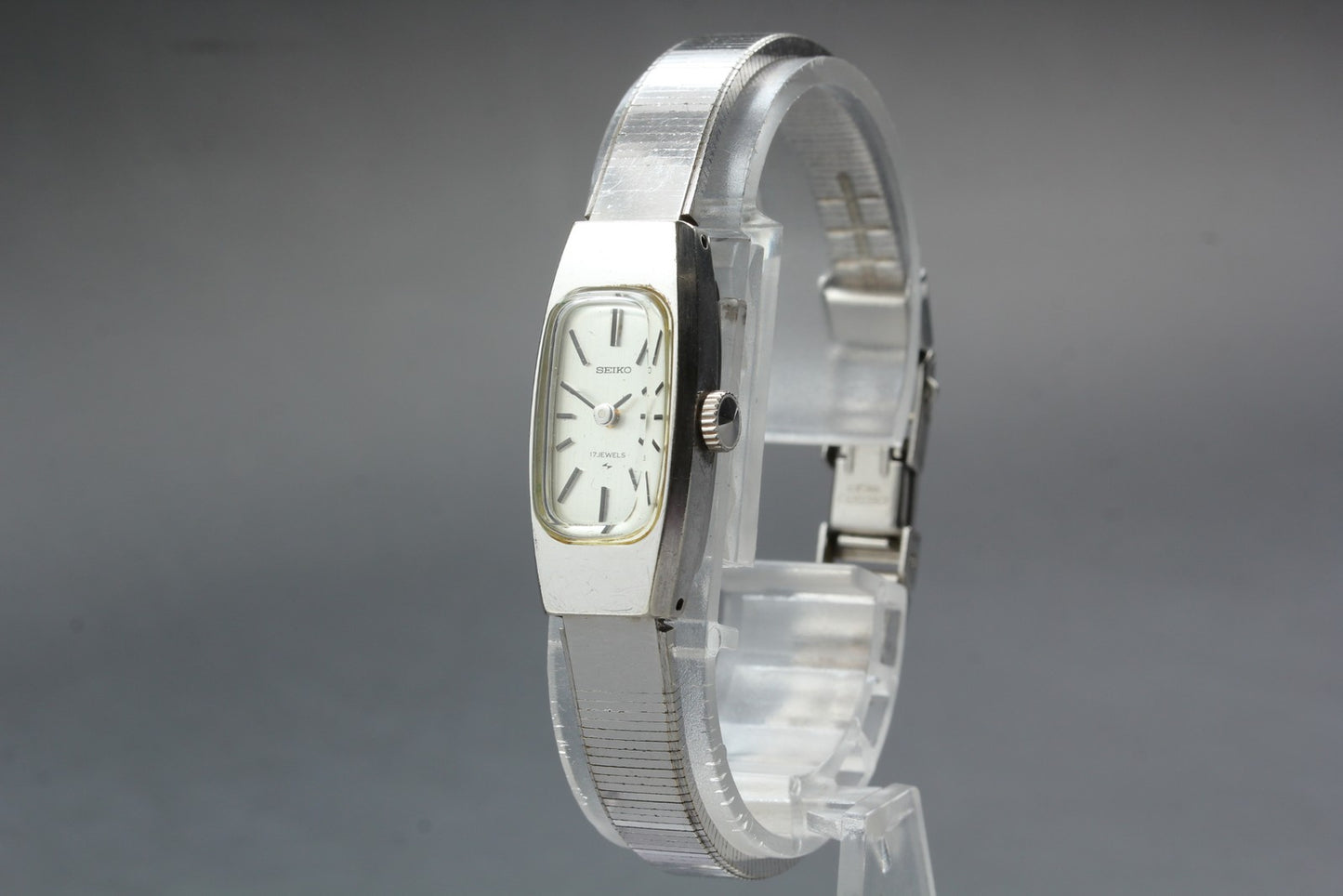 Vtg. [N MINT] SEIKO 1520-3400 Bracelet Silver Quartz Ladies Watch From JAPAN