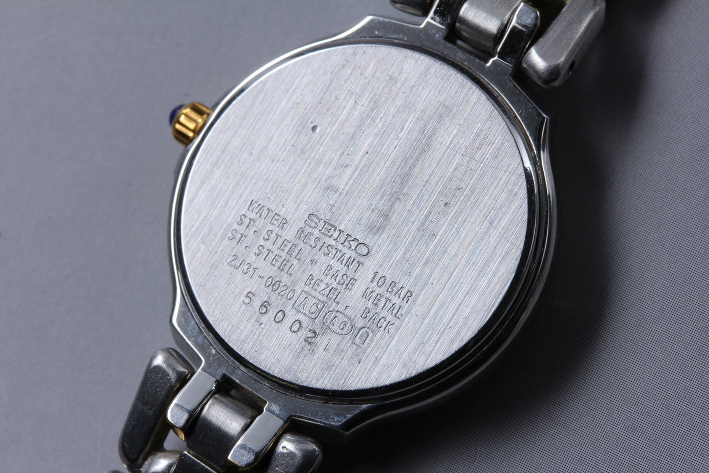 Vtg. 1995 [N MINT] SEIKO EXCELINE 2J31-0020 Bracelet Quartz Ladies Watch JAPAN