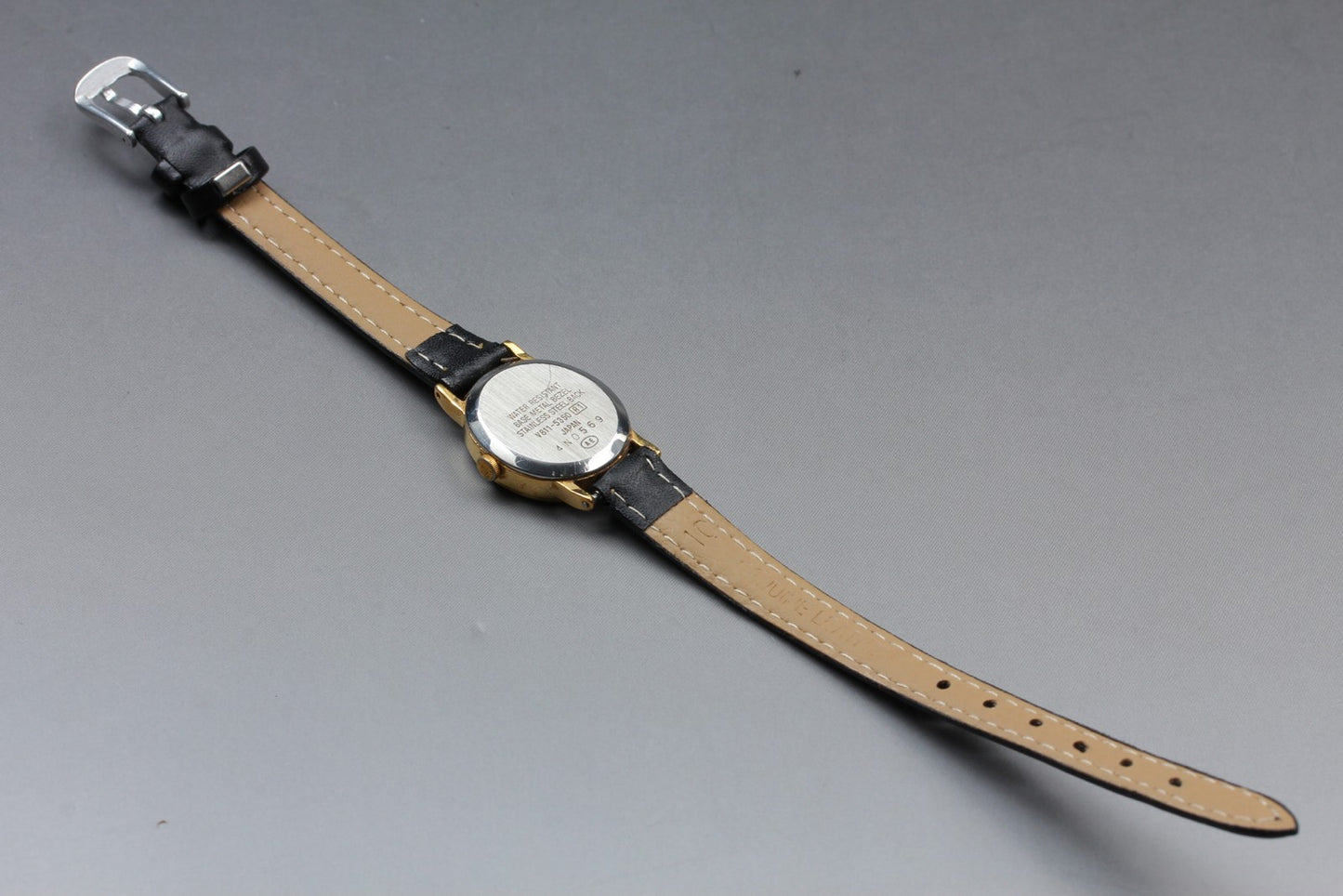 Vtg. 1994 [N MINT] SEIKO ALBA V811-5350 20mm Gold Quartz Ladies Watch From JAPAN