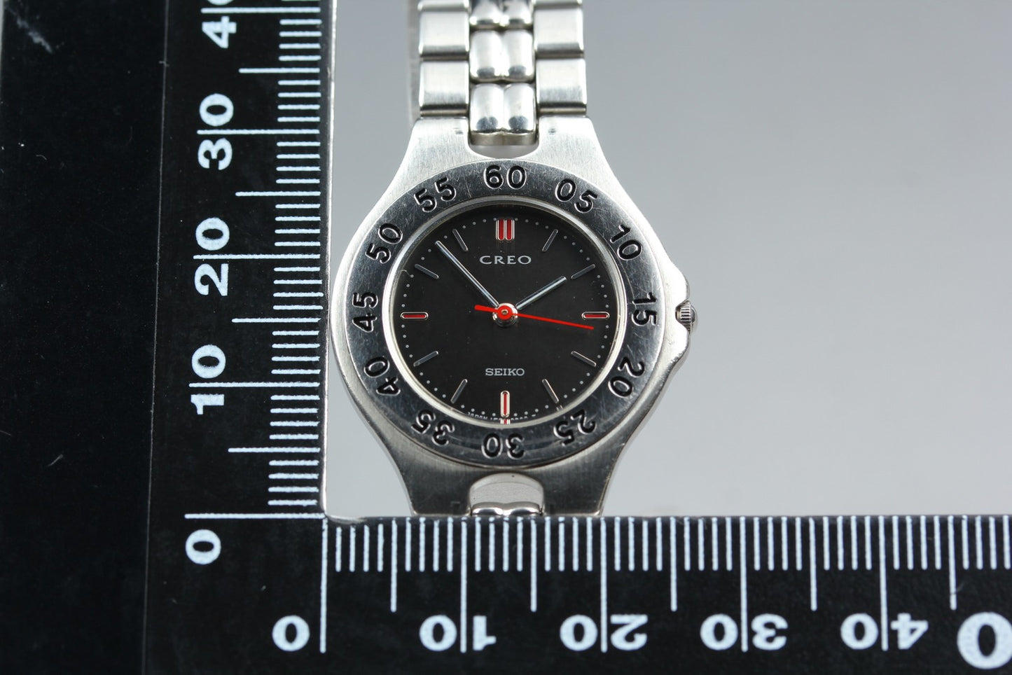 Vtg. 1999 [Near MINT] SEIKO CREO 1F21-0B80 Bracelet Quartz Ladies Watch JAPAN