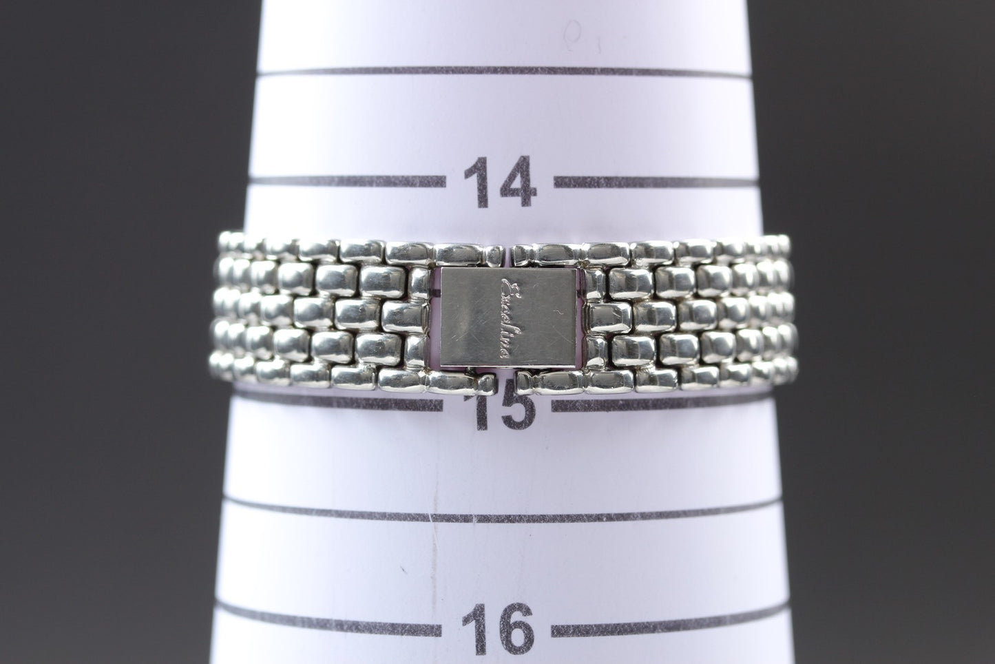 Vtg. [N MINT] SEIKO Exceline 2N20-5020 Bracelet Roman Quartz Ladies Watch JAPAN