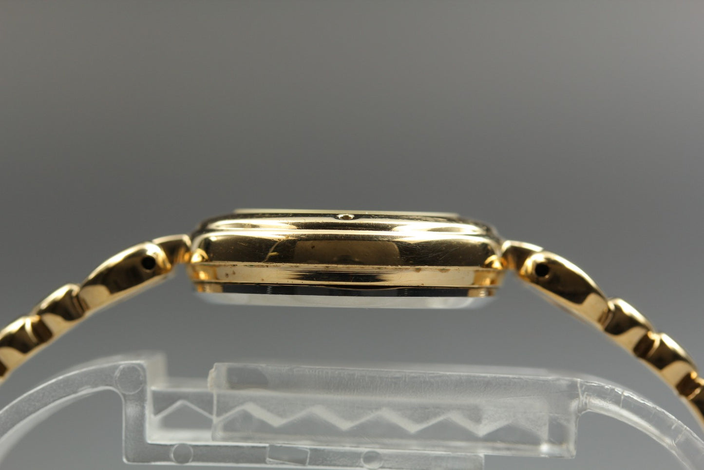 1992 [N MINT] SEIKO ALBA Y136-6A50 Bracelet Heart Gold Quartz Ladies Watch JAPAN