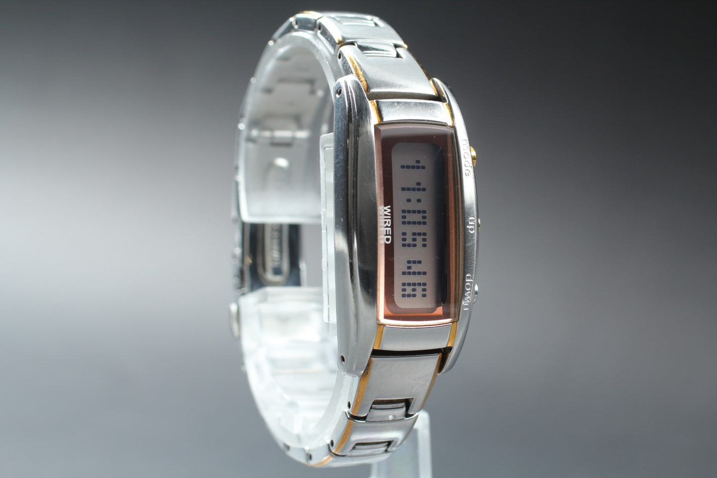 Vtg. 2003 [N MINT] SEIKO WIRED ALBA W540-0AD0 Bracelet digital Men's Watch JAPAN