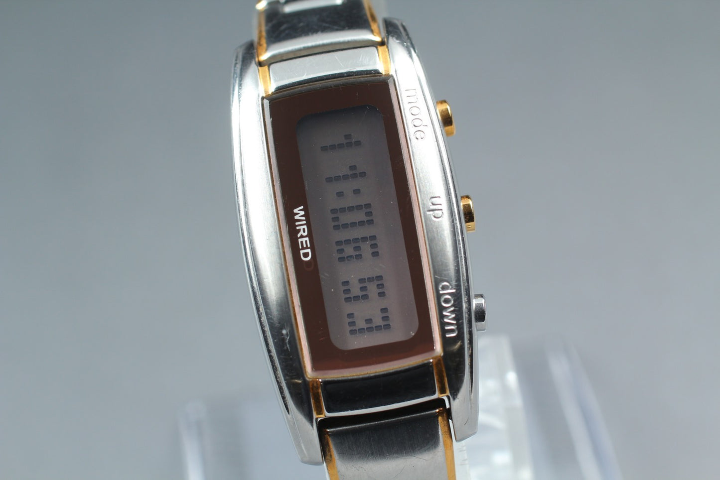Vtg. 2003 [N MINT] SEIKO WIRED ALBA W540-0AD0 Bracelet digital Men's Watch JAPAN