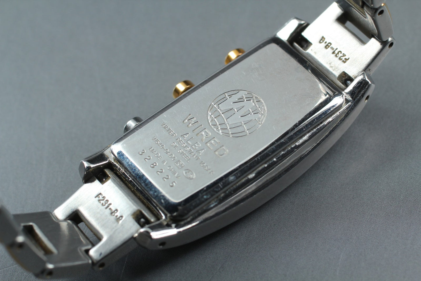 Vtg. 2003 [N MINT] SEIKO WIRED ALBA W540-0AD0 Bracelet digital Men's Watch JAPAN