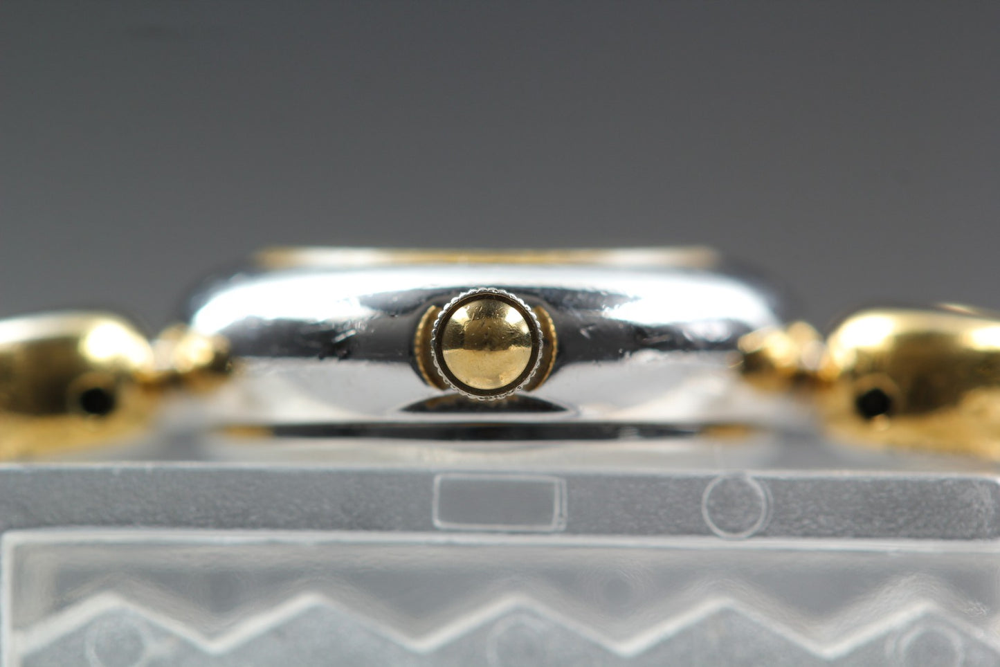 Vtg. [N MINT] SEIKO 1E20-0030 Bracelet Heart Silver Quartz Ladies Watch JAPAN