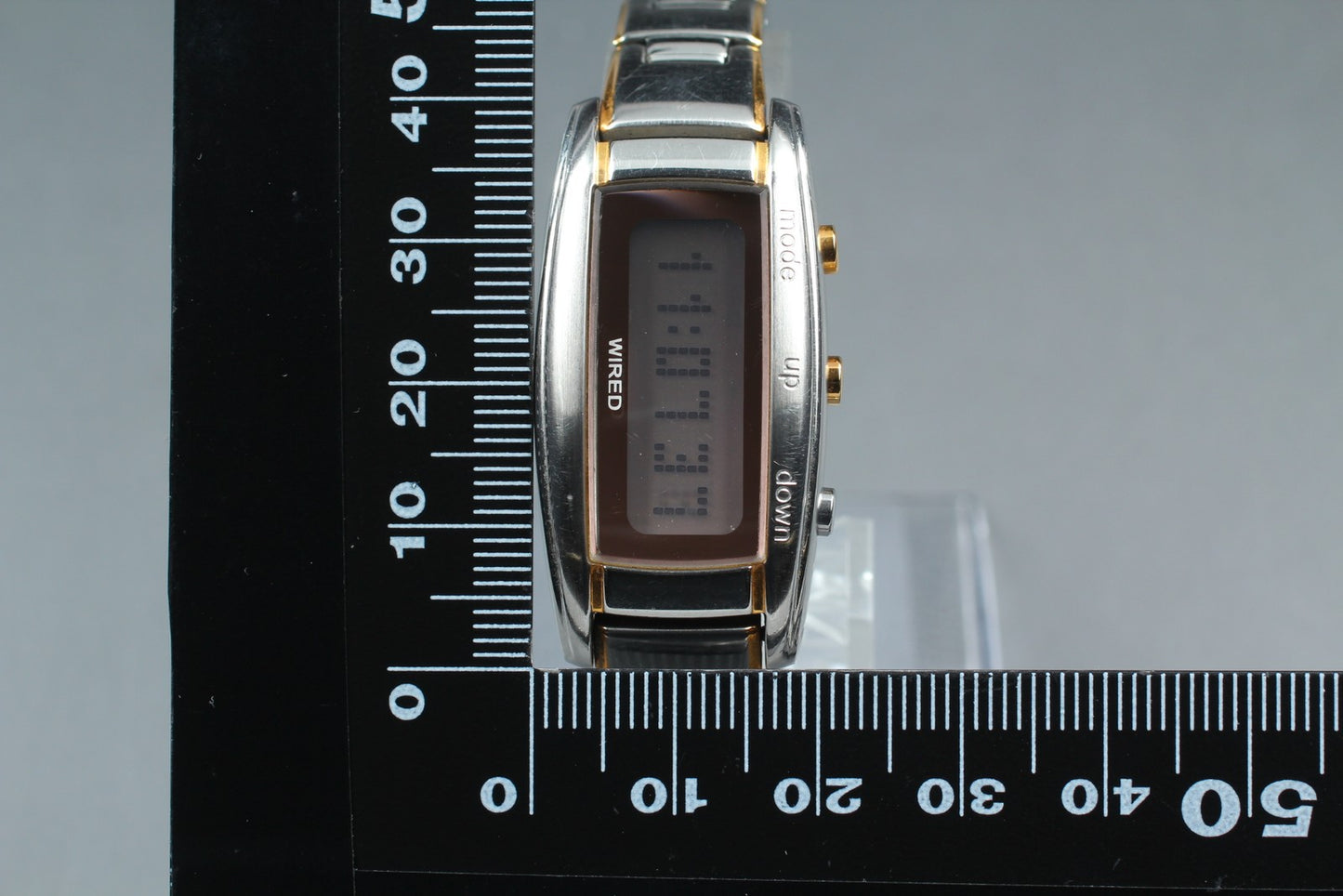 Vtg. 2003 [N MINT] SEIKO WIRED ALBA W540-0AD0 Bracelet digital Men's Watch JAPAN