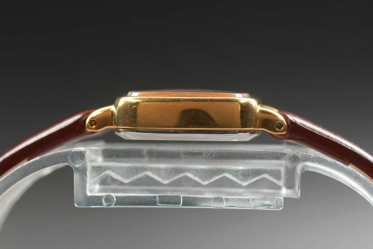 Vin.1994 [N MINT] SEIKO 2320-6930 Square 19mm Gold Quartz Ladies Watch JAPAN
