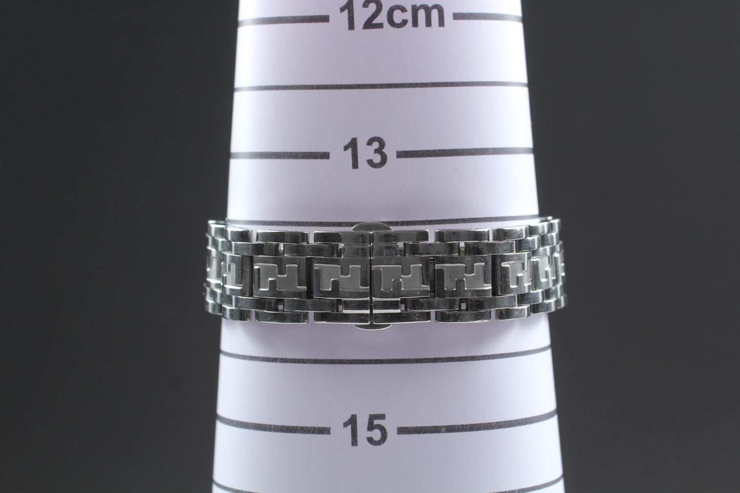 Vintage [N MINT] FENDI 750L Bracelet Black Silver Quartz Ladies Watch From JAPAN