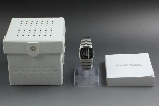[N MINT Fullset ] DIESEL DZ-5229 Bracelet Black Quartz Ladies Watch From JAPAN