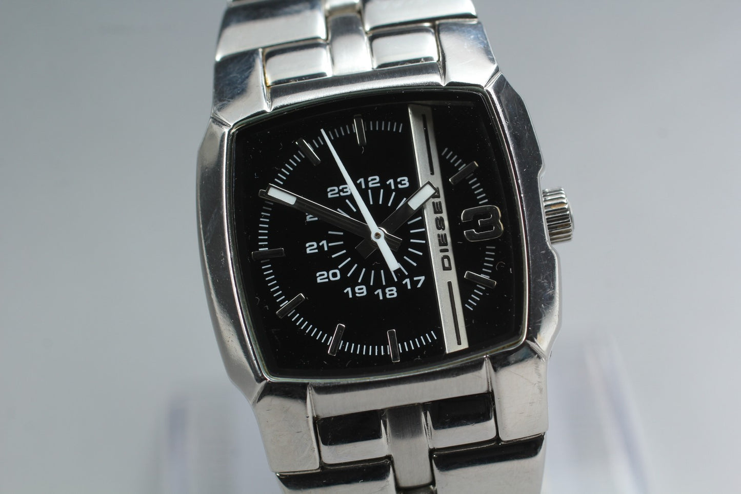 [N MINT Fullset ] DIESEL DZ-5229 Bracelet Black Quartz Ladies Watch From JAPAN
