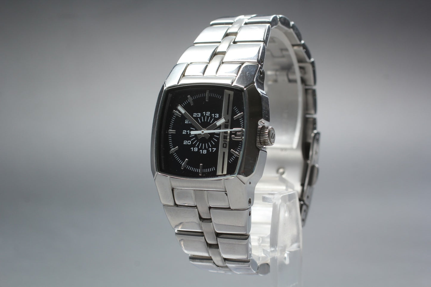 [N MINT Fullset ] DIESEL DZ-5229 Bracelet Black Quartz Ladies Watch From JAPAN
