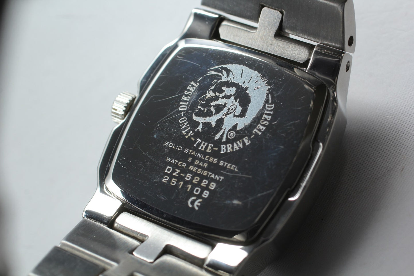 [N MINT Fullset ] DIESEL DZ-5229 Bracelet Black Quartz Ladies Watch From JAPAN