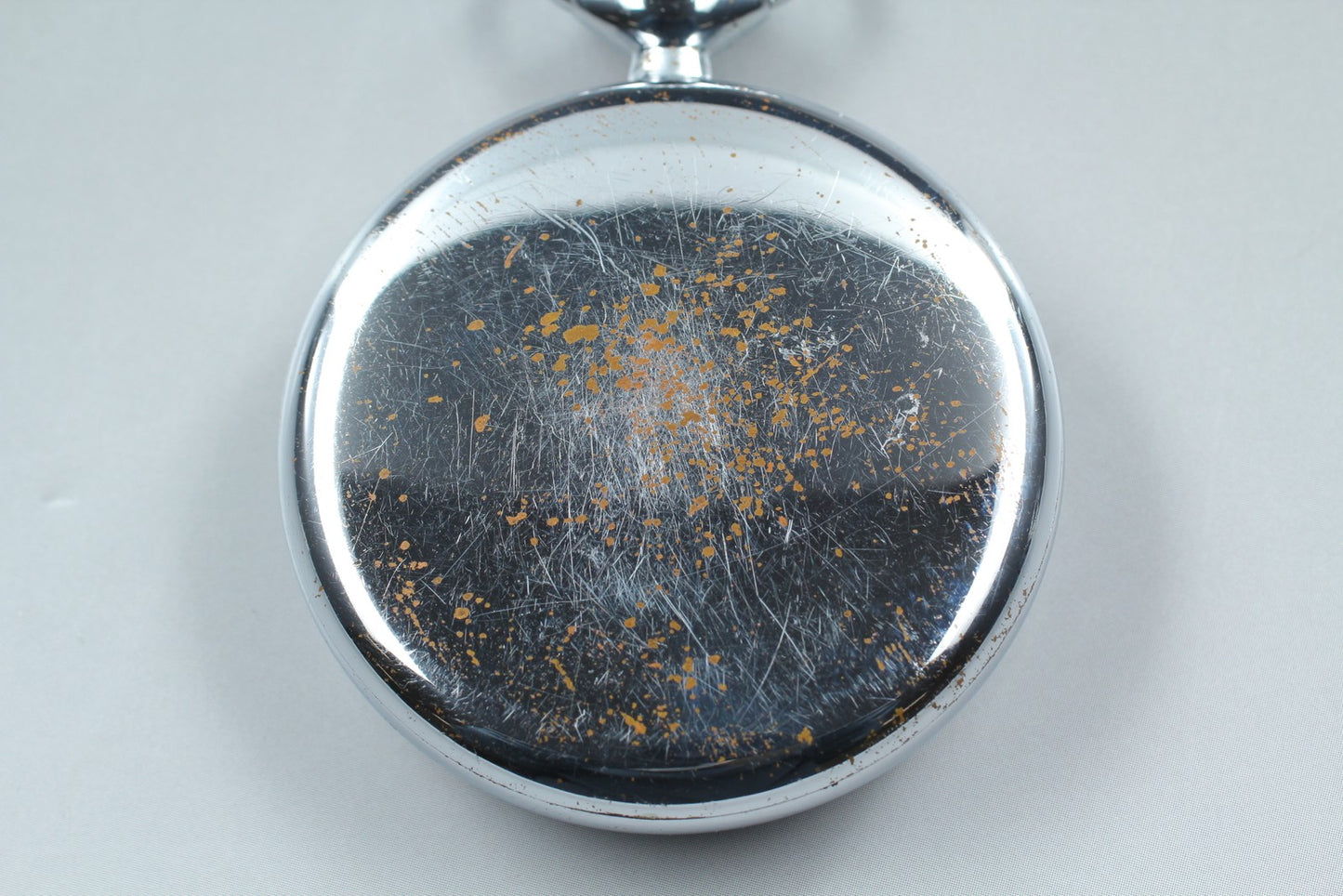 Vintage.1958 [N MINT] SEIKO SHA PRECISION 50mm Silver Manual Pocket watch JAPAN