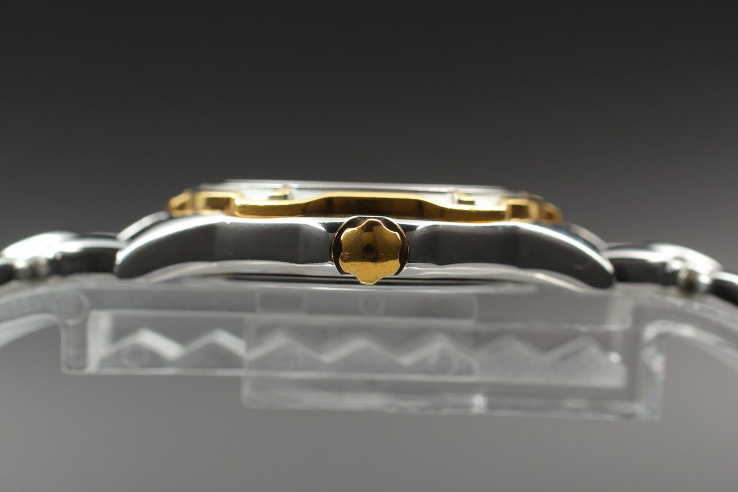 Vtg.1995 [N MINT] SEIKO LUCENT 7N01-6740 28mm Gold Quartz Men's Watch From JAPAN
