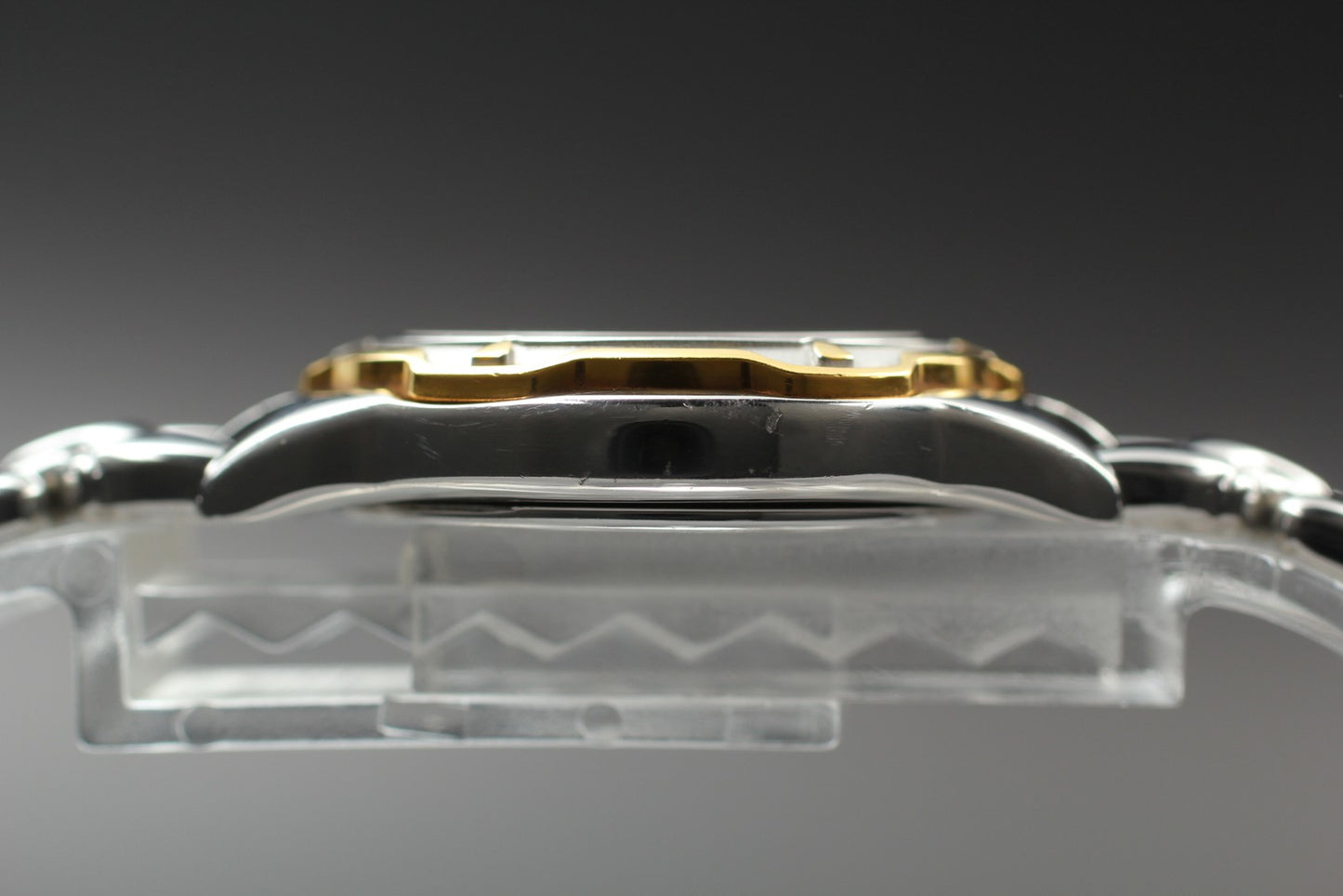 Vtg.1995 [N MINT] SEIKO LUCENT 7N01-6740 28mm Gold Quartz Men's Watch From JAPAN